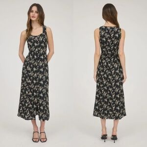 The Workshop Floral Button Down Dress